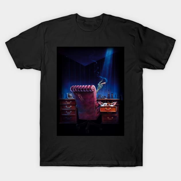 Gremlins 2 Full Textless Poster T-Shirt by Edumj